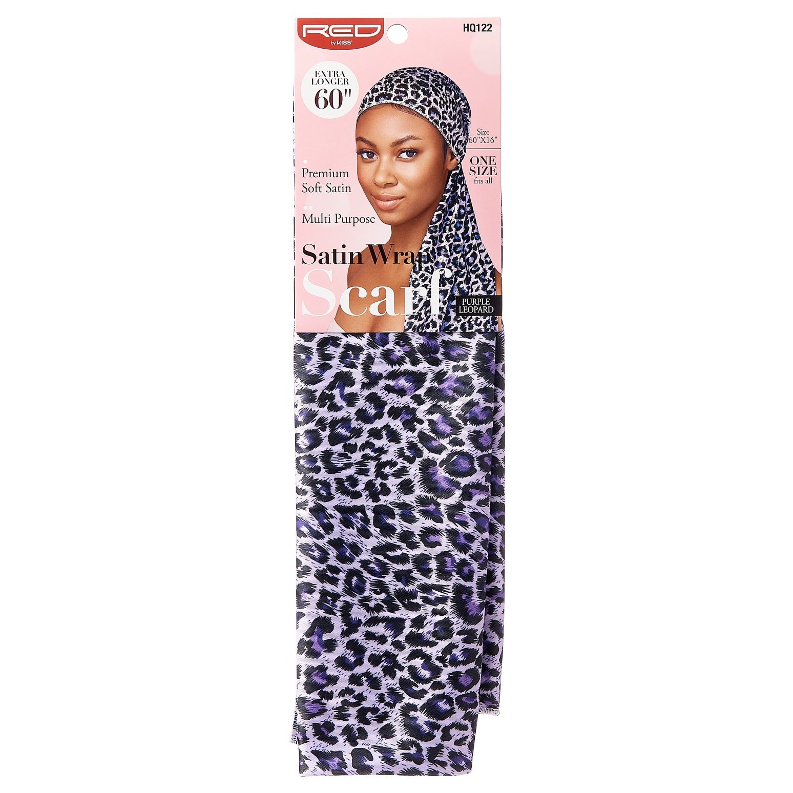 Firstline Evolve Exotics Satin Moroccan Edge Wrap Scarf w/Free